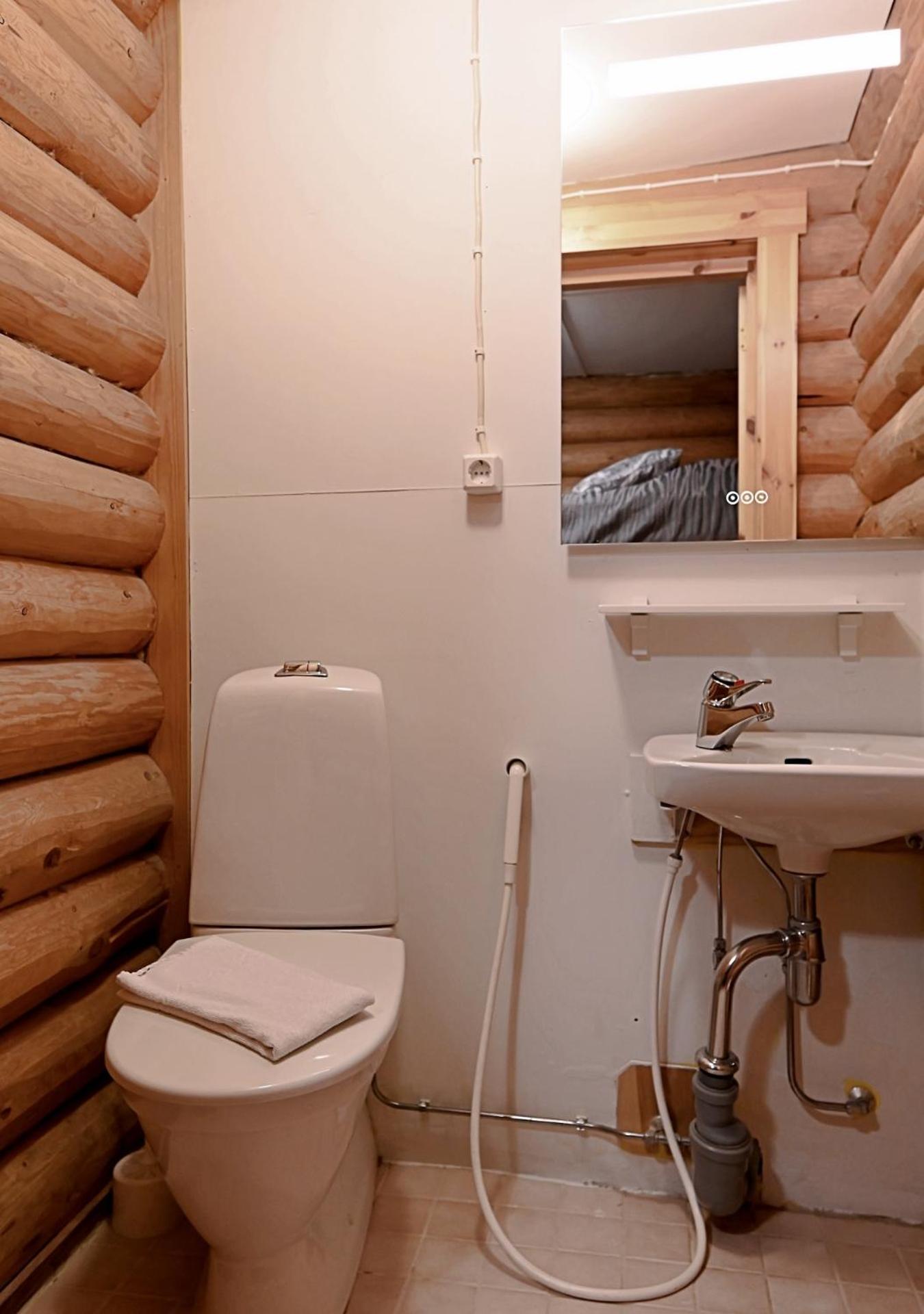 Classic Log Cabin Ski-In Ski-Out Levi Quarto foto