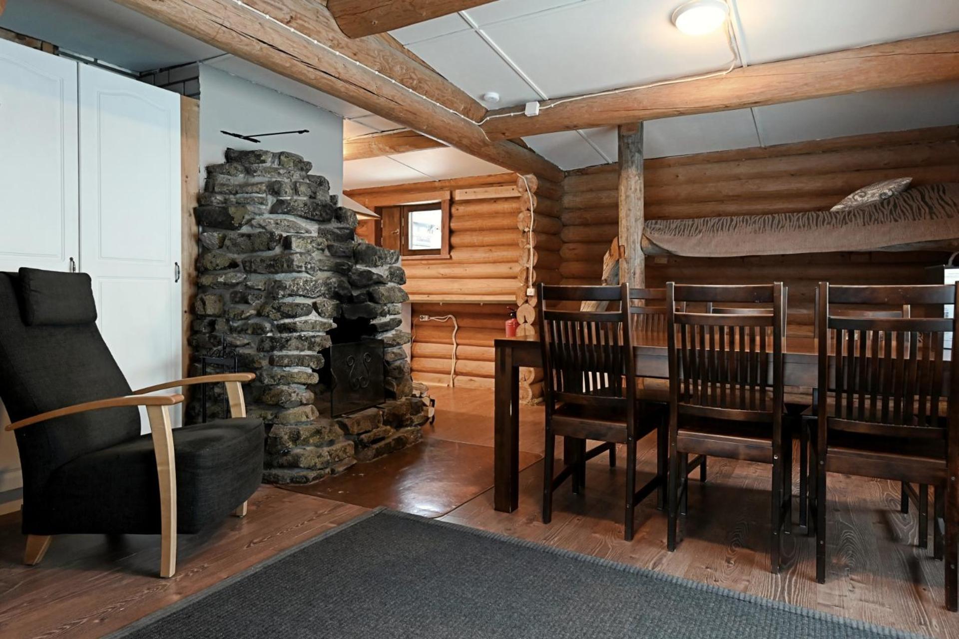 Classic Log Cabin Ski-In Ski-Out Levi Quarto foto